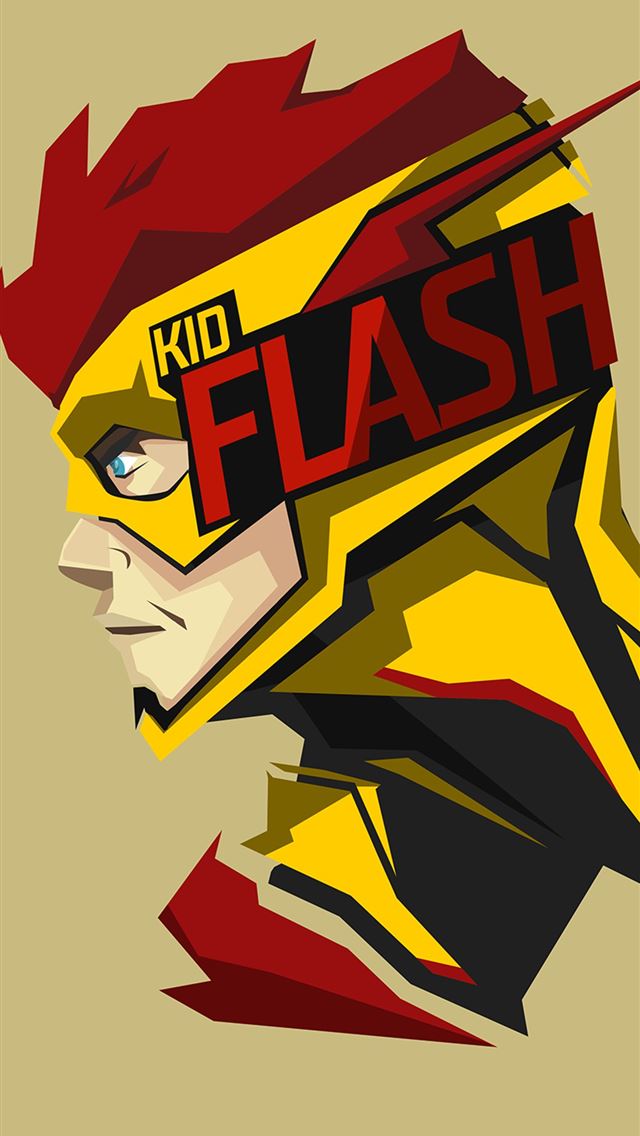 1284x2778 Kid Flash teahub io - flash iPhone Wallpaper