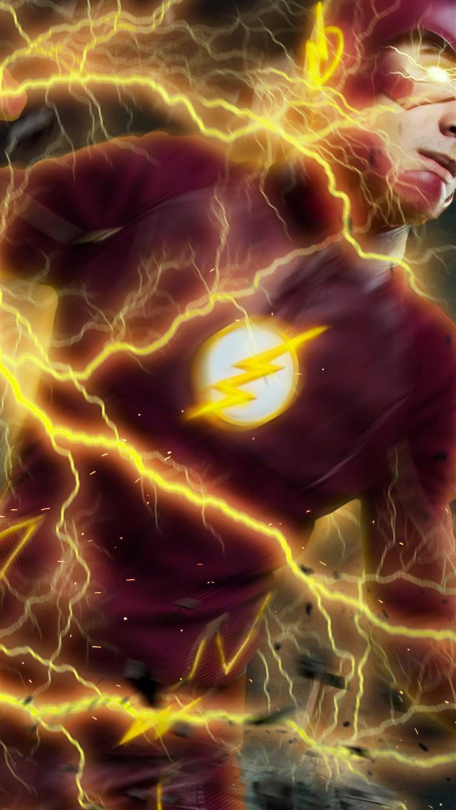 1284x2778 The Flash 4K DC Superheroes ics Cosplay Graphics C... - flash iPhone Wallpaper