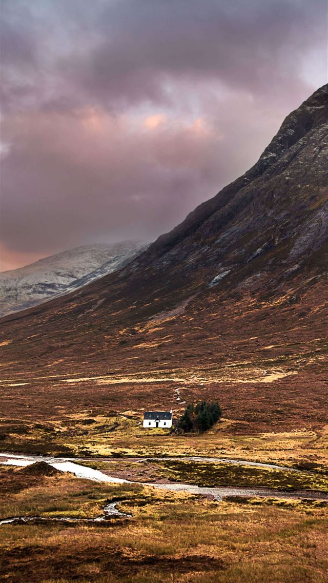1284x2778 Buachaille Etive Mòr Scotland mountains sky cloud... - scotland iPhone Wallpaper
