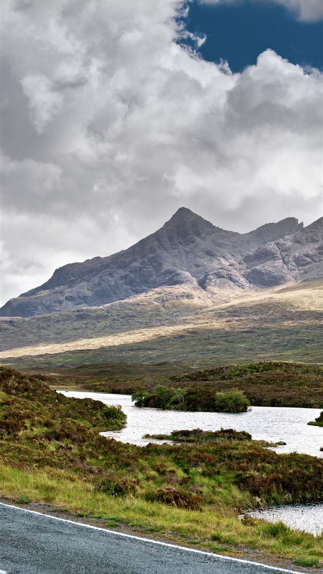 1284x2778 Isle of Skye Scotland Europe road mountain travel ... - scotland iPhone Wallpaper