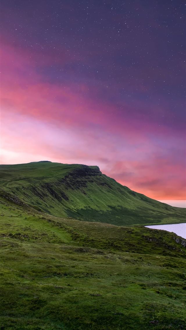 1284x2778 Isle of Skye 4K Scotland Countryside Shore Sunset ... - scotland iPhone Wallpaper