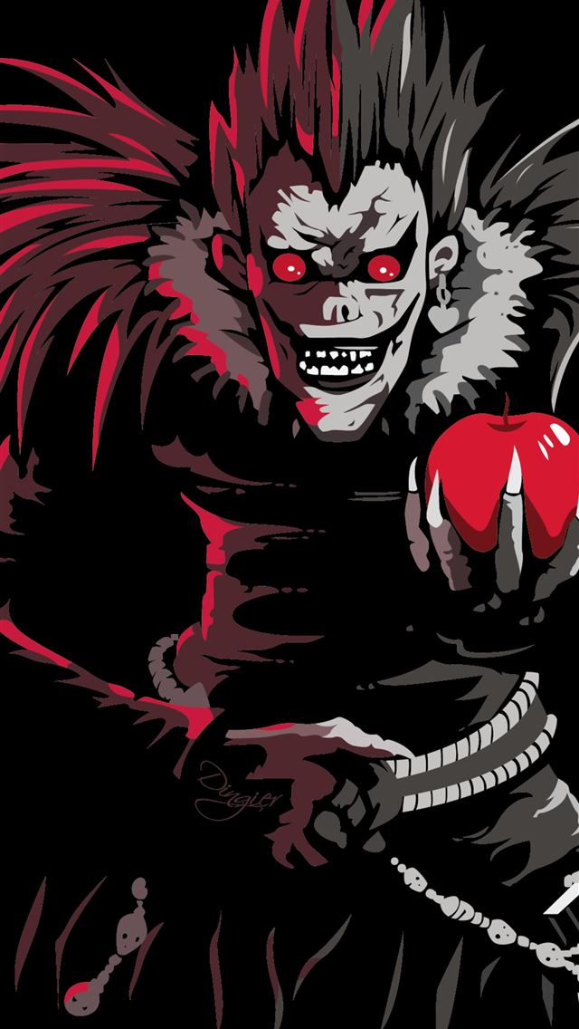 1284x2778 Ryuk In Death Note Samsung Galaxy Note 9 8 S9 S8 S... - death note iPhone Wallpaper