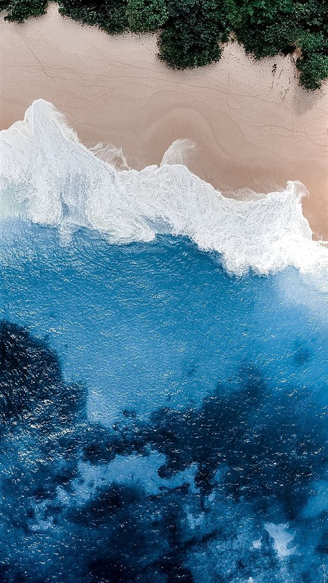 640x1136 Blue ocean beach ID 3344 -  iPhone Wallpaper
