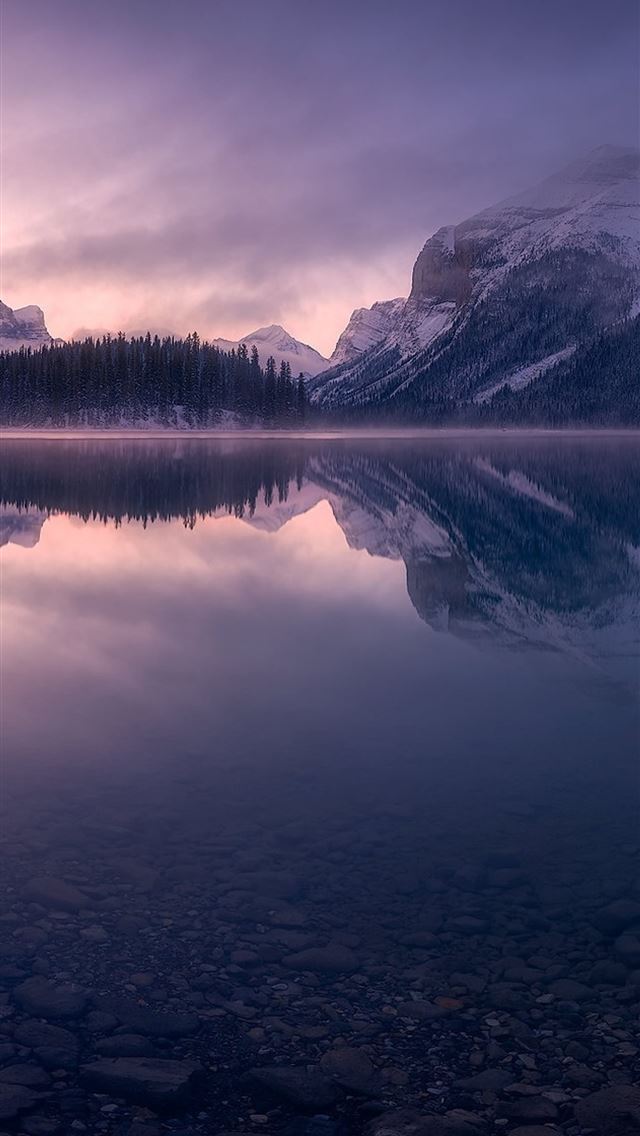 1284x2778 Ontario Mountains Reflection Lake Sony Xperia X XZ... - lake iPhone Wallpaper