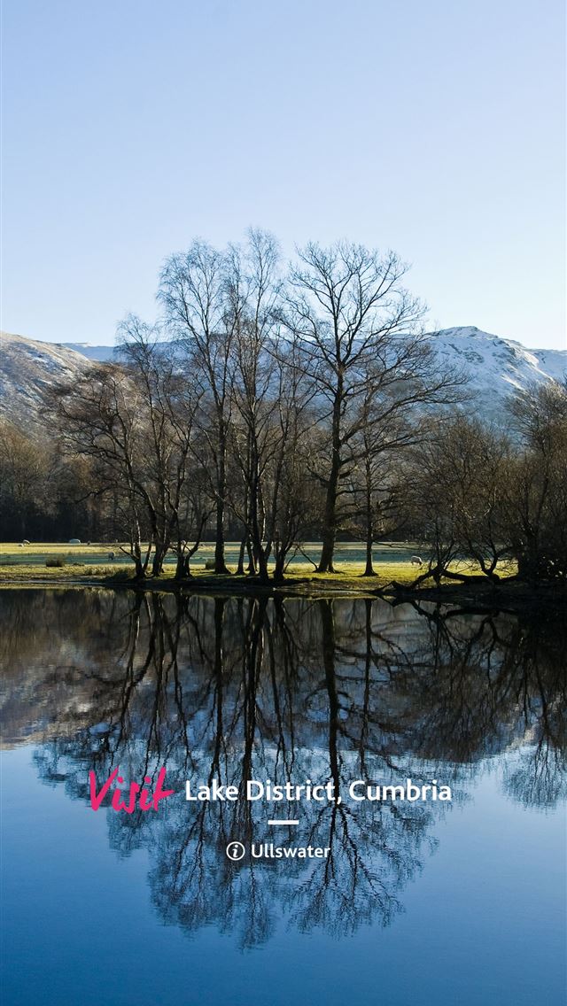 1284x2778 Free Mobile Visit Lake District - lake iPhone Wallpaper
