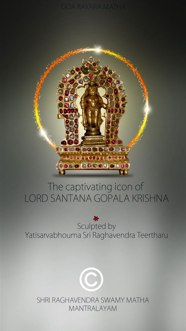1284x2778 Santana Gopala Krishna – – eeshavasyam - krishna iPhone Wallpaper
