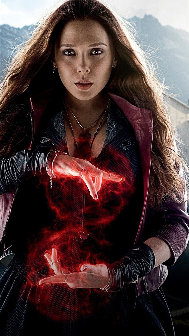 1284x2778 avengers age of ultron the avengers scarlet witch ... - elizabeth olsen iPhone Wallpaper