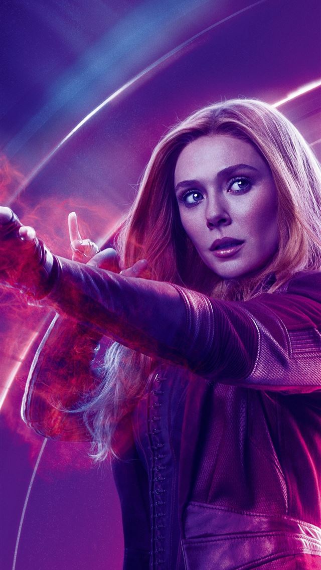 1284x2778 avengers infinity war elizabeth olsen wanda maximo... - elizabeth olsen iPhone Wallpaper