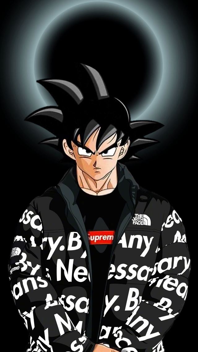 1284x2778 Goku Supreme on Dog -  iPhone Wallpaper