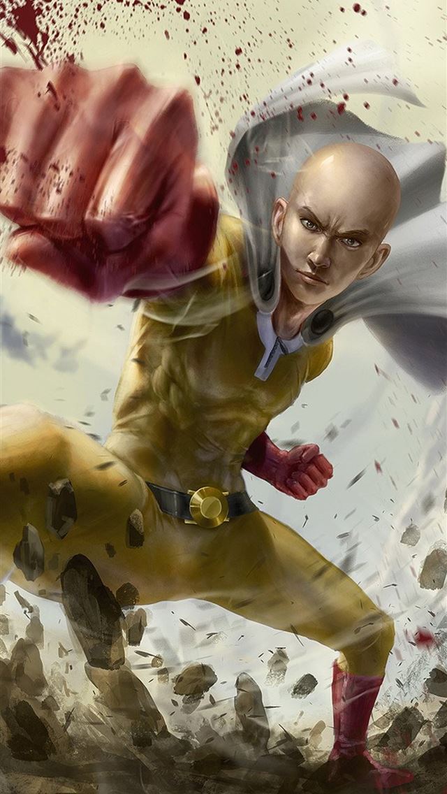 Download free One Punch Man Regular Saitama Wallpaper - MrWallpaper.com