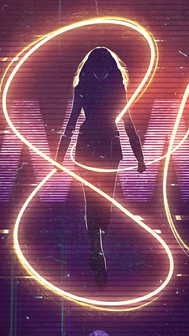 1284x2778 Wonder Woman Lightning Swing Art Resolution HD Sup... - 2048x1152 iPhone Wallpaper