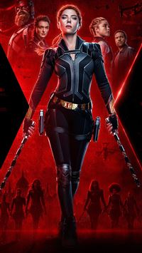 Black Widow Official Poster Resolution HD Movies 4... wallpaper