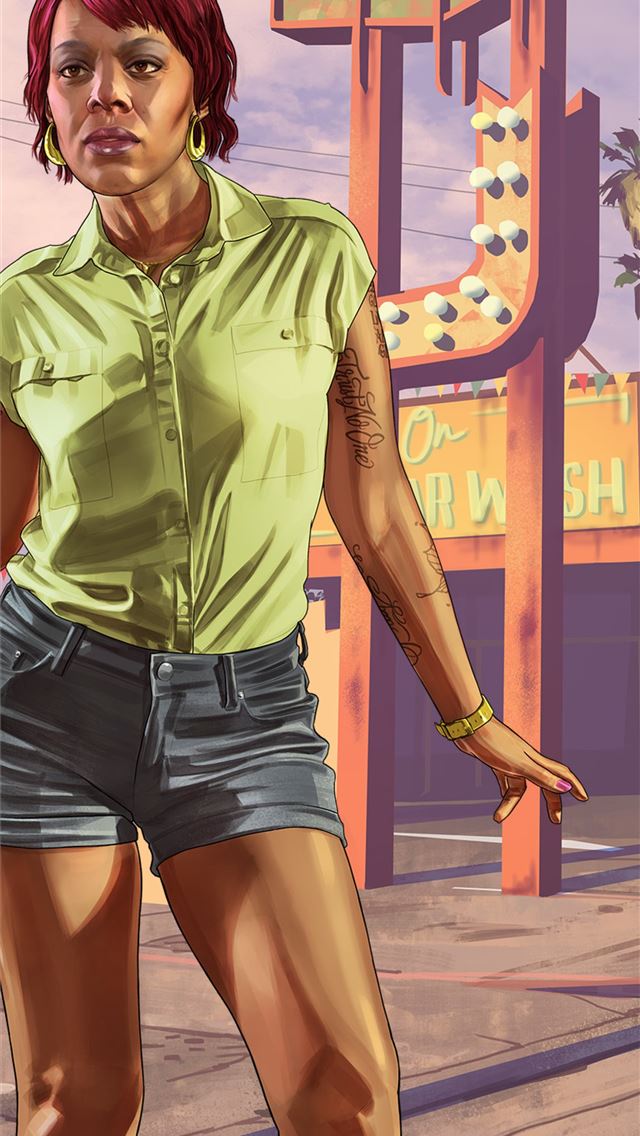 1284x2778 tonya wiggins rockstar games grand theft auto v Re... - grand theft auto v iPhone Wallpaper