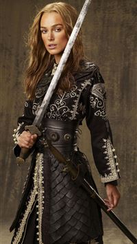 Keira Knightley As Elizabeth Swann In Pirates Of T... wallpaper