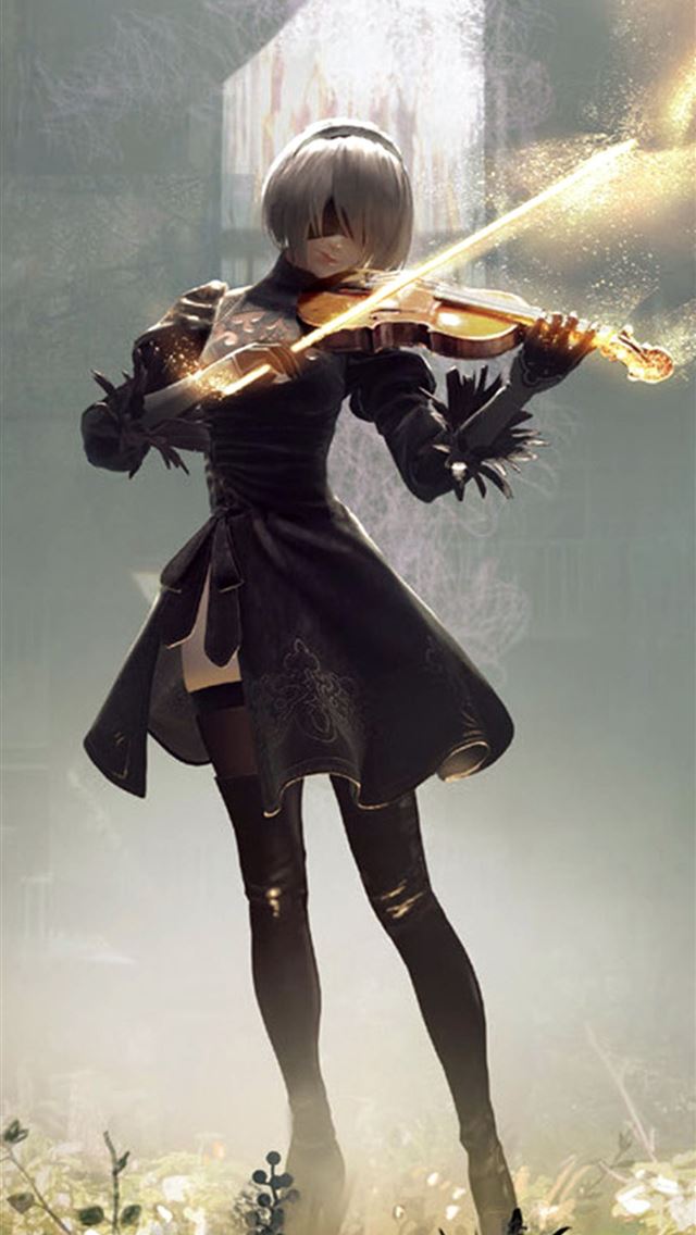 1284x2778 NieR Automata 2B - nier automata iPhone Wallpaper