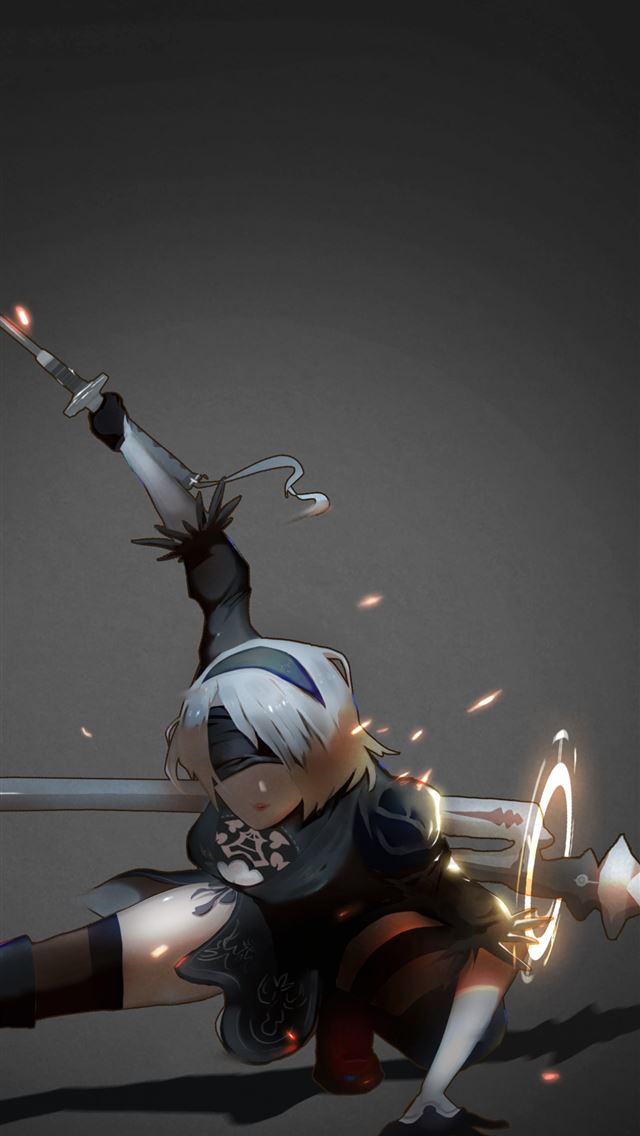 1284x2778 2B Nier Automata Katana Samsung Galaxy Note 9 8 S9... - nier automata iPhone Wallpaper