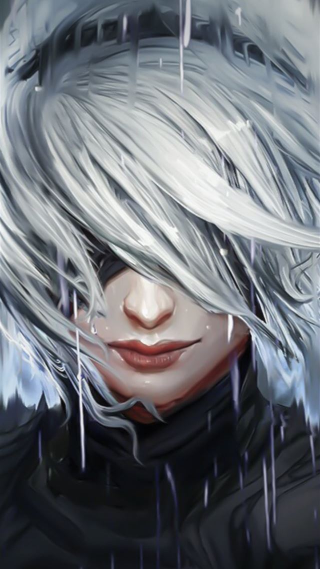 1284x2778 2b Nier Automata Girl Art Samsung Galaxy Note 9 8 ... - nier automata iPhone Wallpaper