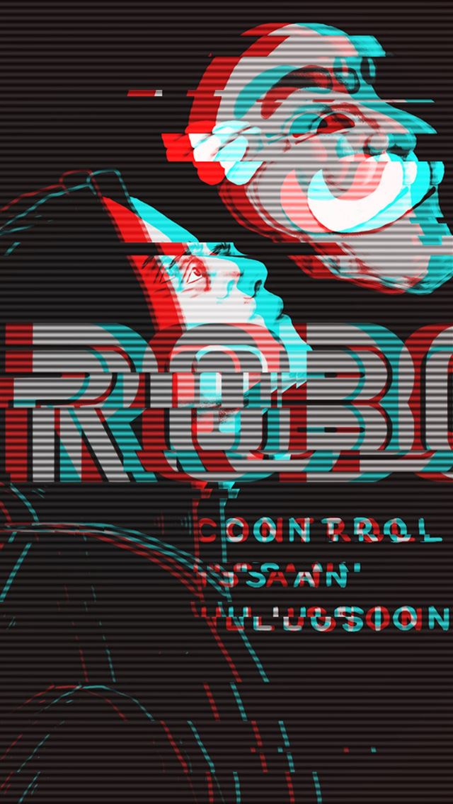 1284x2778 Mr Robot Control Is An Illusion Art Sony Xperia X ... - mr robot iPhone Wallpaper