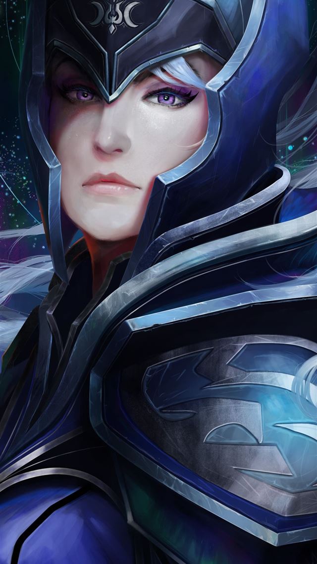 1284x2778 Luna Dota 2 on Dog - dota 2 iPhone Wallpaper