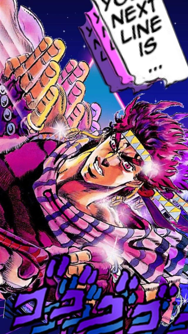 1284x2778 jojos bizarre adventure - jojos bizarre adventure iPhone Wallpaper