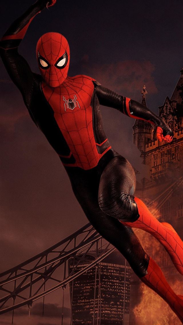 1284x2778 Spider Man Far From Home Cave - spider man far from home iPhone Wallpaper