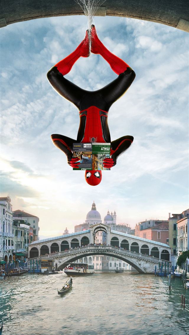 1284x2778 2019 Spider Man Far From Home 5k Sony Xperia X XZ ... - spider man far from home iPhone Wallpaper