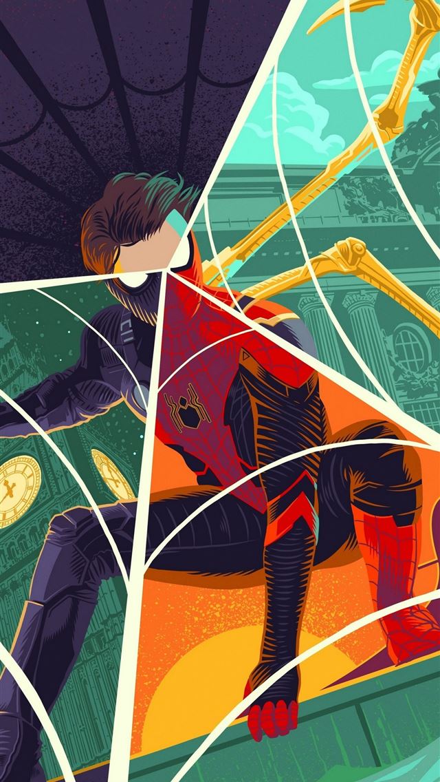 1284x2778 spider man far from home - spider man far from home iPhone Wallpaper