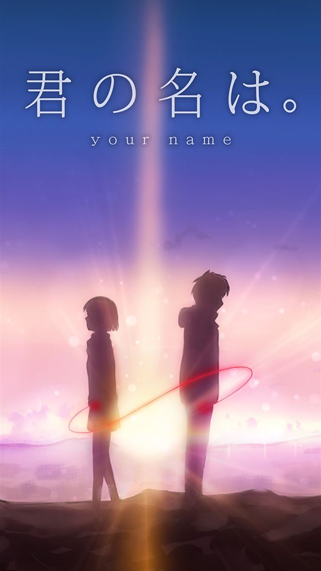 1125x2436 Kimi No Na Wa Your Name Taki Tachibana Mitsuha Miy... - anime iPhone Wallpaper