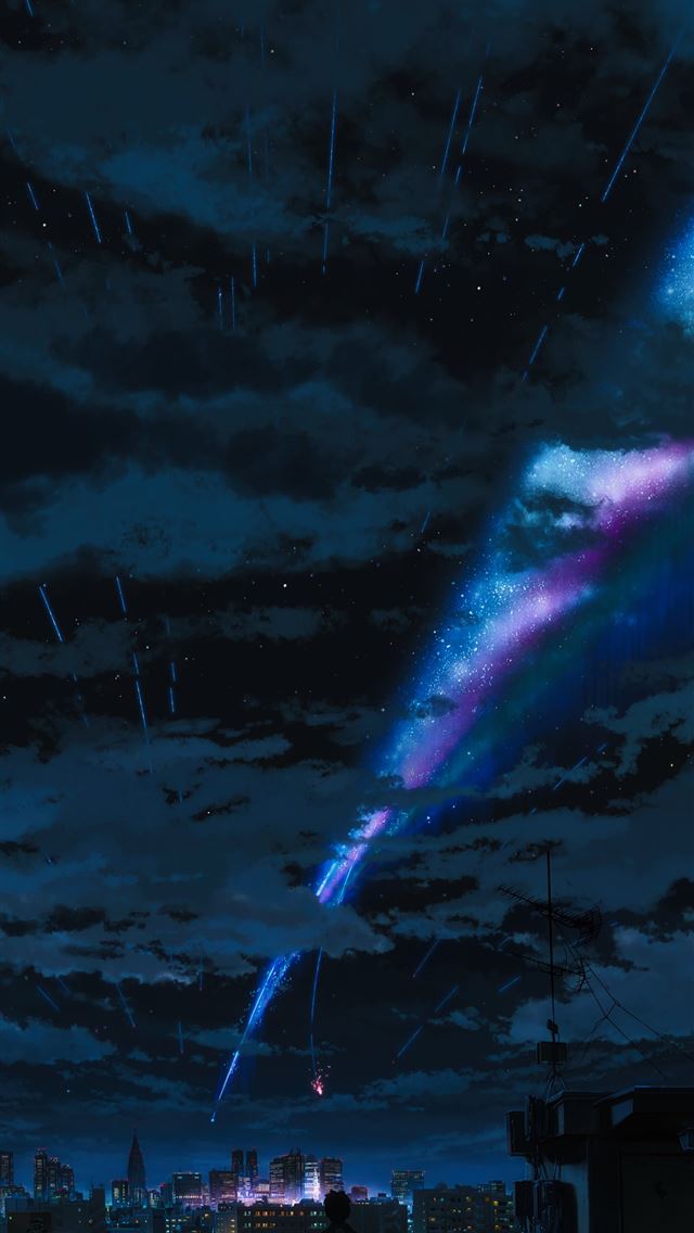 1284x2778 Comets Your Name Anime - anime iPhone Wallpaper
