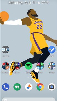 Best Lebron james lakers iPhone HD Wallpapers - iLikeWallpaper