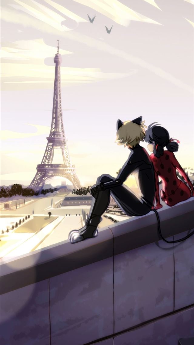 1125x2436 miraculous tales of ladybug cat noir - miraculous tales of ladybug cat noir iPhone Wallpaper