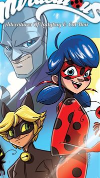 Miraculous Tales of Ladybug Cat Noir wallpaper