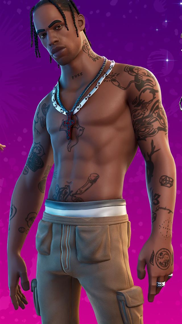 1284x2778 Travis Scott Fortnite Resolution HD Games 4K Image... - fortnite iPhone Wallpaper