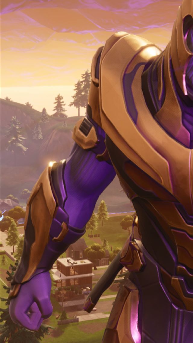 1284x2778 Fortnite Thanos - fortnite iPhone Wallpaper