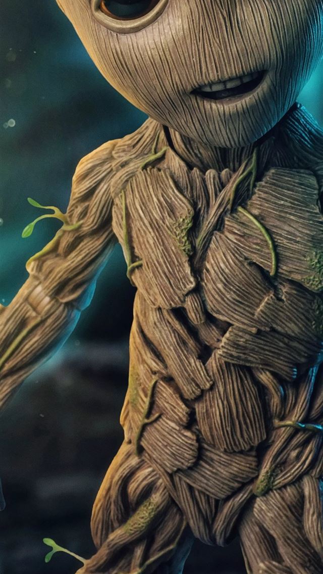 1284x2778 Baby Groot Poses Galaxy S10 Hole Punch - groot iPhone Wallpaper