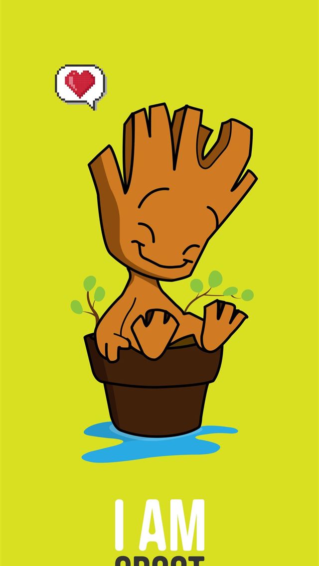 1284x2778 I Am Groot Cave - groot iPhone Wallpaper