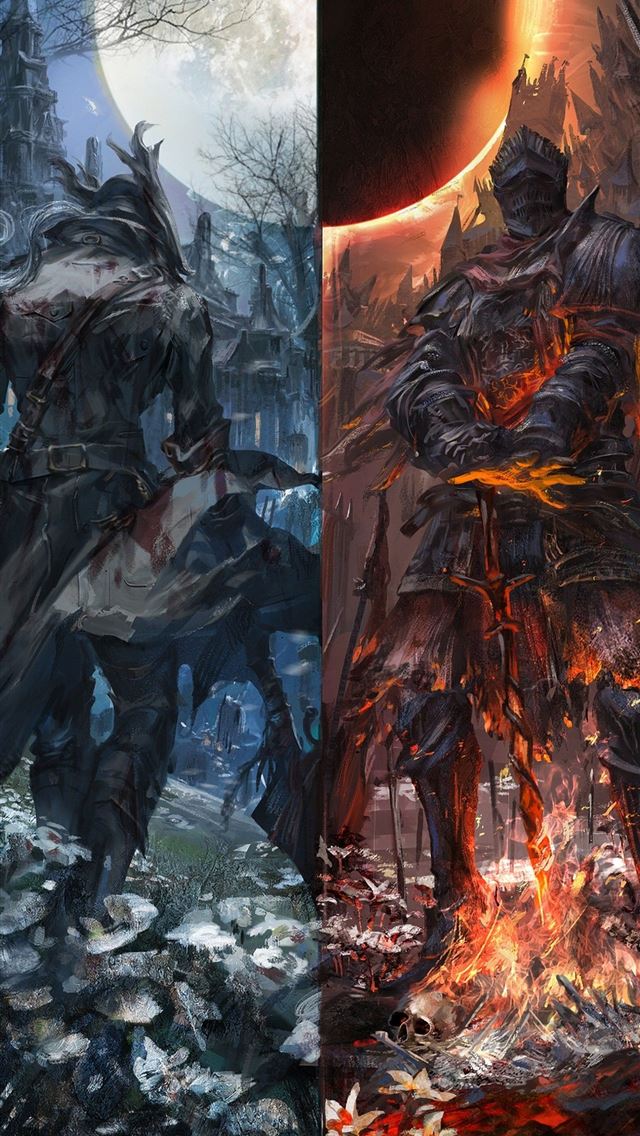 1284x2778 bloodborne - Bloodborne iPhone Wallpaper