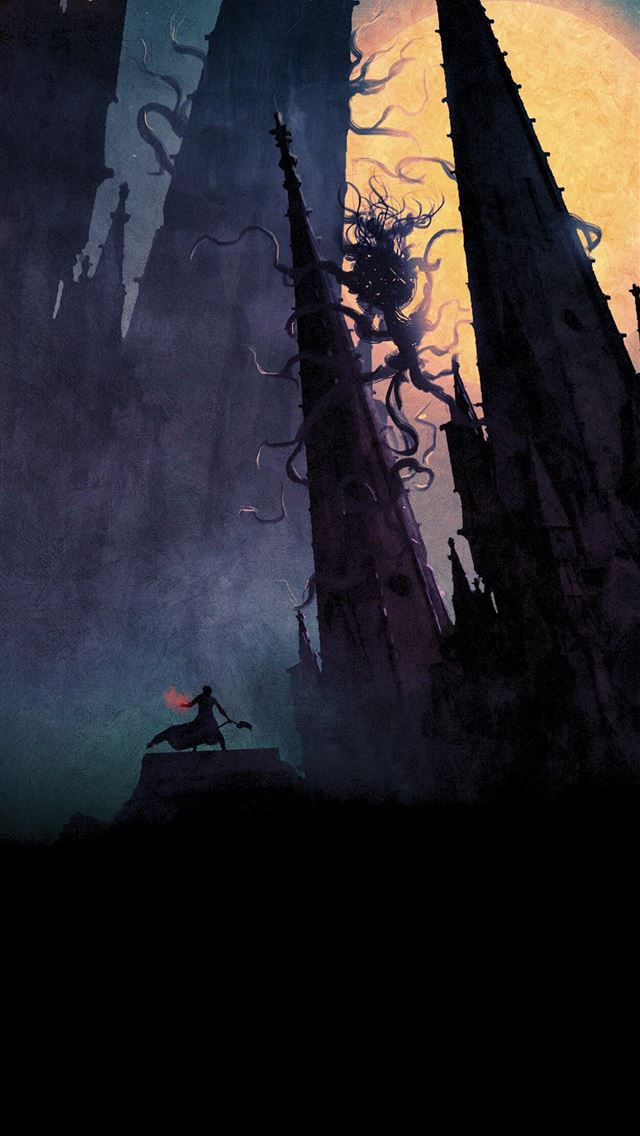 1284x2778 My current phone after getting the Platinum absolu... - Bloodborne iPhone Wallpaper
