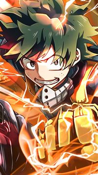 Izuku Midoriya Phone Wallpapers  100 Best Mobile Wallpapers