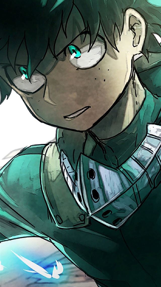 1284x2778 328723 Izuku Midoriya My Hero Academia 4K phone HD... - anime iPhone Wallpaper