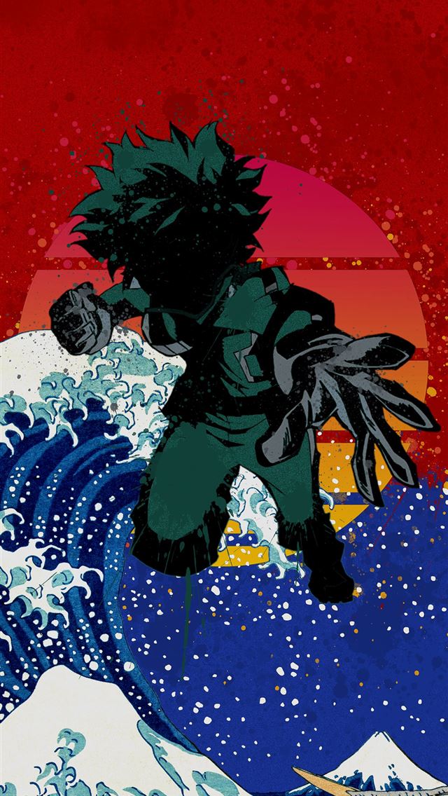 1284x2778 I made edited an Izuku Midoriya in Photoshop for t... - izuku midoriya iPhone Wallpaper