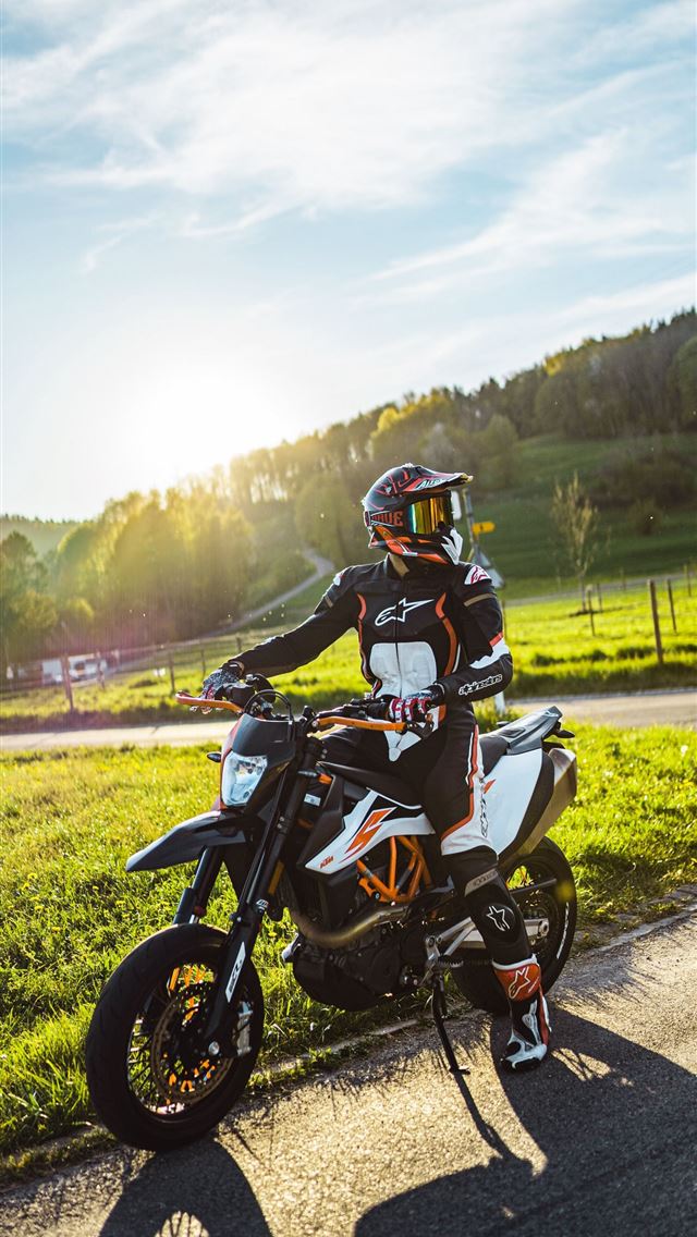 1284x2778 ktm 200 duke ktm motorcycle bike motorcyclist equi... - ktm iPhone Wallpaper