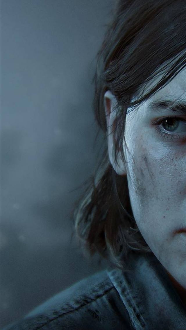 1284x2778 The Last Of Us Part 2 Ellie Face Portrait for Sams... - the last of us iPhone Wallpaper