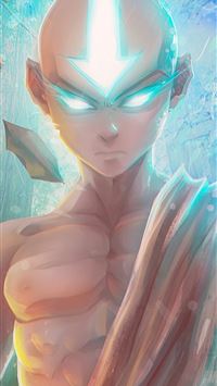 Aang Fan Digital Art Avatar Resolution HD Anime 4K... wallpaper