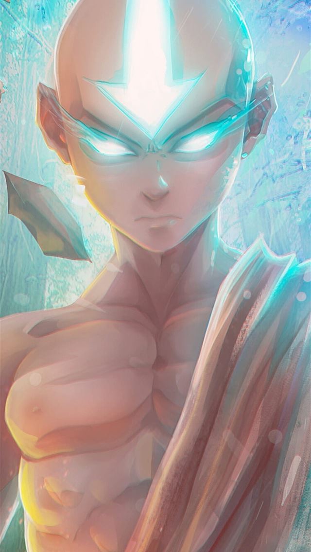 1284x2778 Aang Fan Digital Art Avatar Resolution HD Anime 4K... - avatar iPhone Wallpaper