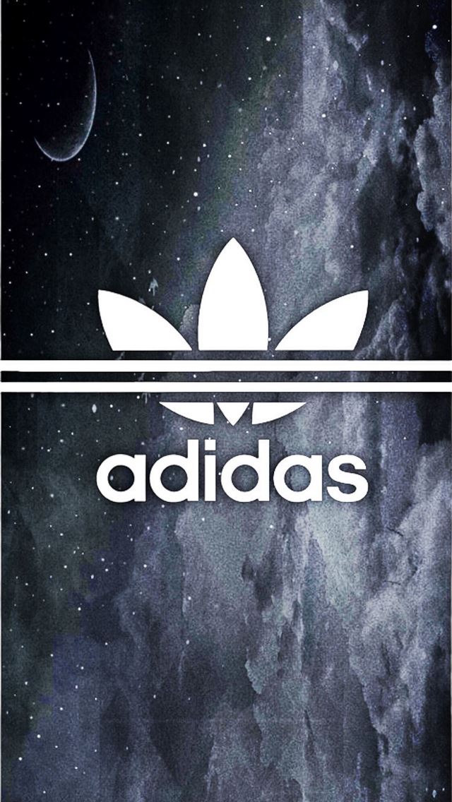 1284x2778 Adidas Night adidas night clouds moon grey iphonex... - adidas iPhone Wallpaper