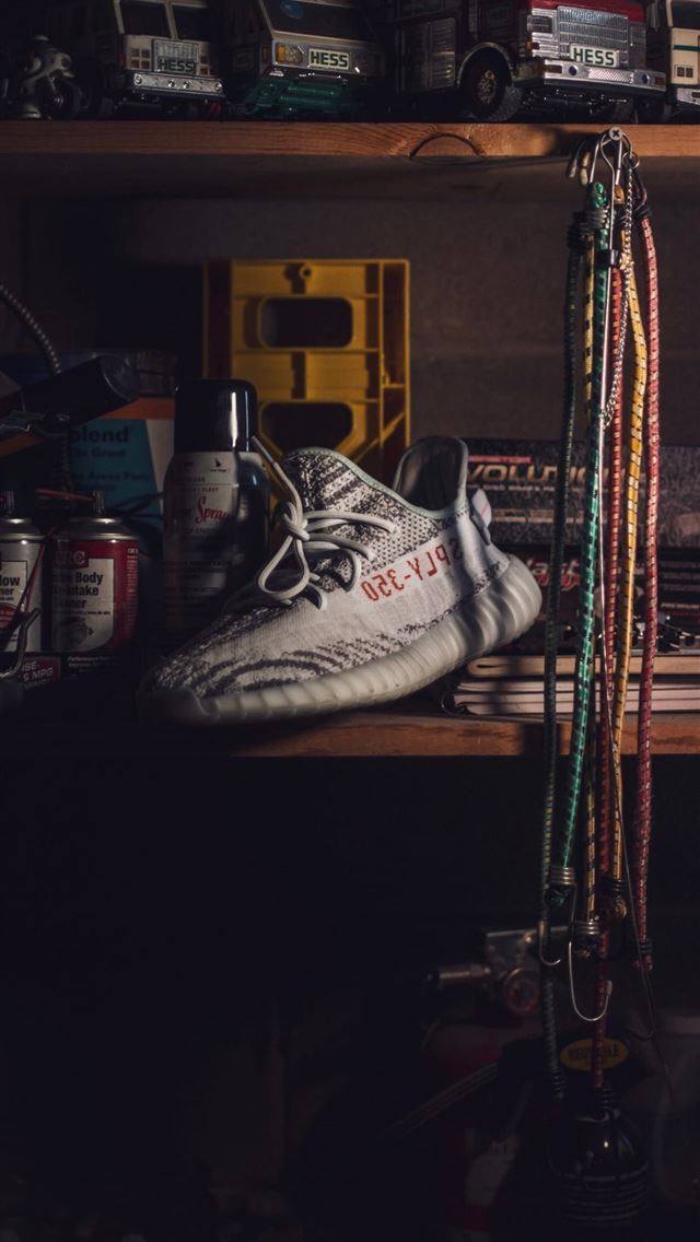 1125x2436 Unpaired Beluga Adidas Yeezy Boost 350 Shoe garage... - adidas iPhone Wallpaper