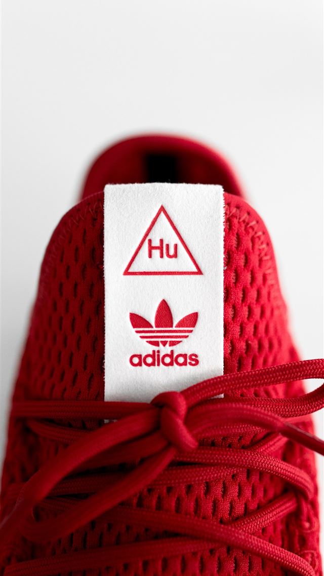 1284x2778 adidas red footwear white shoe sneakers maroon car... - adidas iPhone Wallpaper