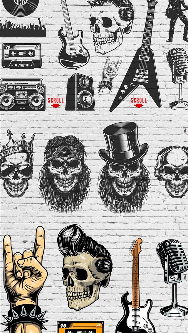 1284x2778 Rock and Roll bundle - rock and roll iPhone Wallpaper