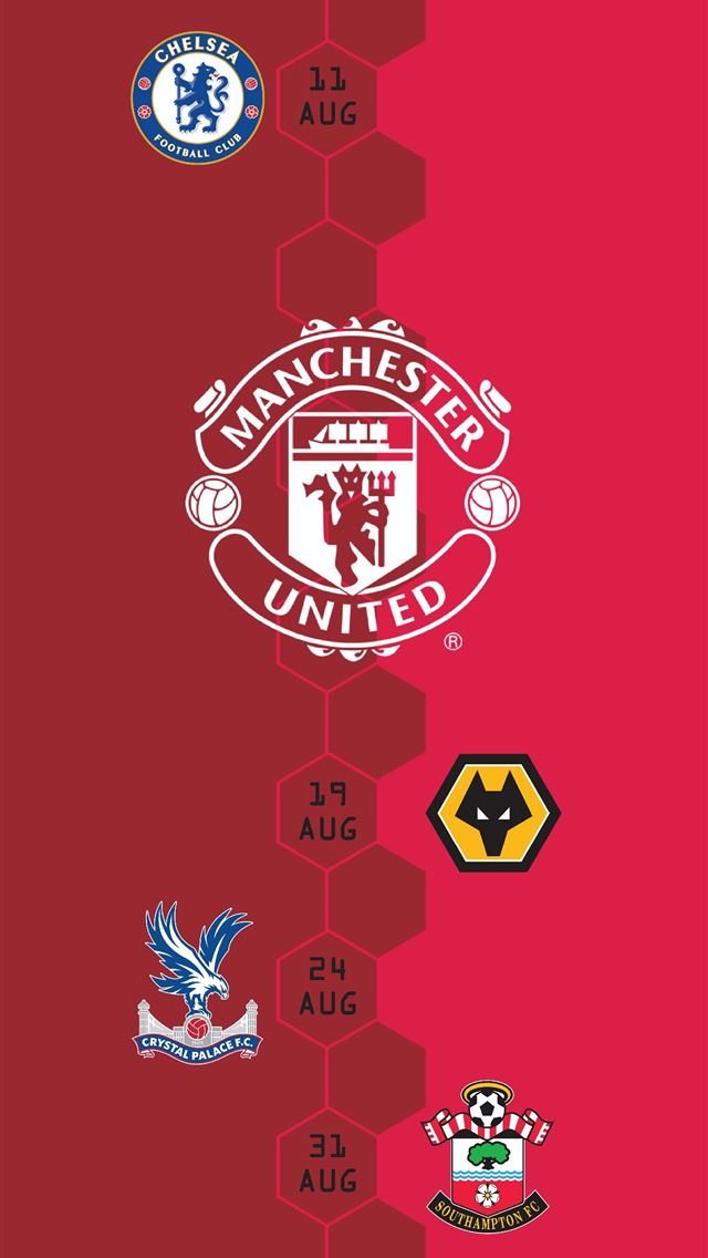 1284x2778 Manchester United Fixture Phone for August reddevi... - manchester united iPhone Wallpaper